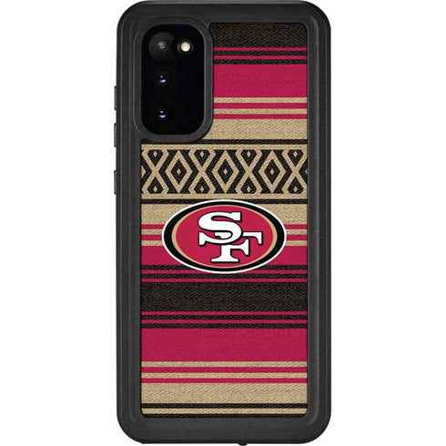 NFL San Francisco 49ers Trailblazer Galaxy S20 Waterproof Case