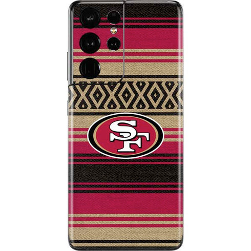 NFL San Francisco 49ers Trailblazer Galaxy S21 Ultra 5G Skin