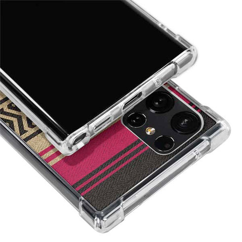 NFL San Francisco 49ers Trailblazer Galaxy S22 Ultra Clear Case