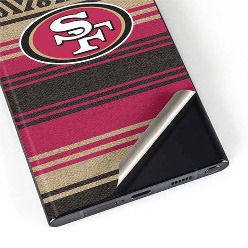 NFL San Francisco 49ers Trailblazer Galaxy S22 Ultra Skin