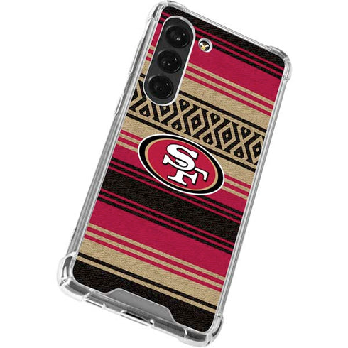 NFL San Francisco 49ers Trailblazer Galaxy S23 Clear Case