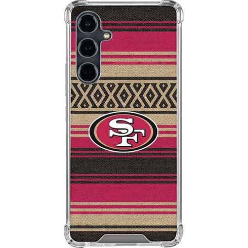 NFL San Francisco 49ers Trailblazer Galaxy S23 FE Clear Case