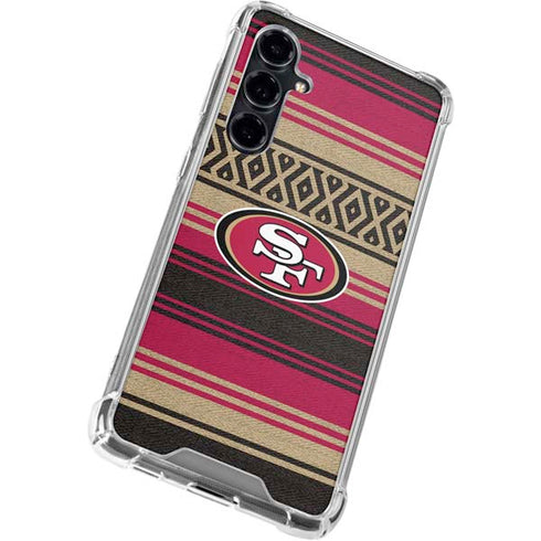 NFL San Francisco 49ers Trailblazer Galaxy S23 FE Clear Case