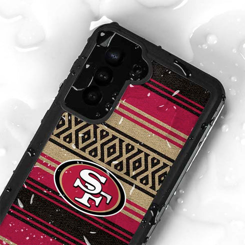 NFL San Francisco 49ers Trailblazer Galaxy S23 Plus Waterproof Case
