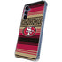 NFL San Francisco 49ers Trailblazer Galaxy S24 Clear Case