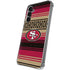 NFL San Francisco 49ers Trailblazer Galaxy S24 Plus Clear Case