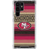 NFL San Francisco 49ers Trailblazer Galaxy S24 Ultra Clear Case