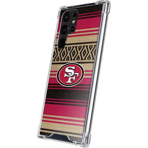 NFL San Francisco 49ers Trailblazer Galaxy S24 Ultra Clear Case