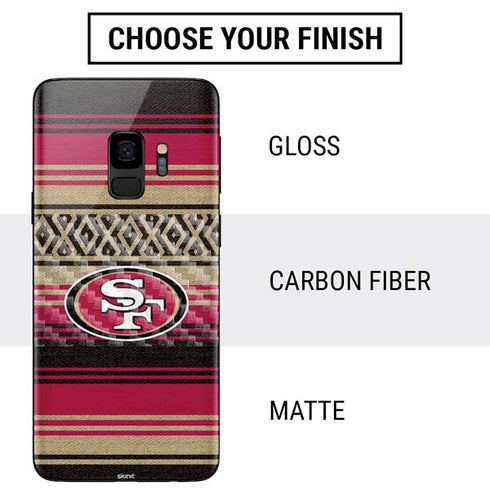 NFL San Francisco 49ers Trailblazer Galaxy S9 Skin