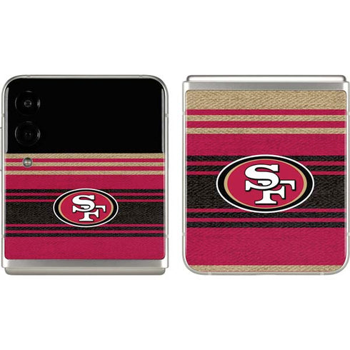 NFL San Francisco 49ers Trailblazer Galaxy Z Flip3 5G Skin