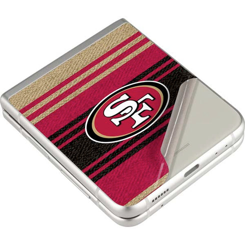 NFL San Francisco 49ers Trailblazer Galaxy Z Flip3 5G Skin