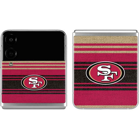 NFL San Francisco 49ers Trailblazer Galaxy Z Flip4 5G Skin