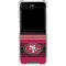 NFL San Francisco 49ers Trailblazer Galaxy Z Flip5 5G Clear Case