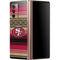 NFL San Francisco 49ers Trailblazer Galaxy Z Fold2 5G Skin