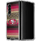 NFL San Francisco 49ers Trailblazer Galaxy Z Fold4 5G Clear Case