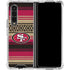 NFL San Francisco 49ers Trailblazer Galaxy Z Fold4 5G Clear Case