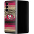 NFL San Francisco 49ers Trailblazer Galaxy Z Fold4 5G Skin