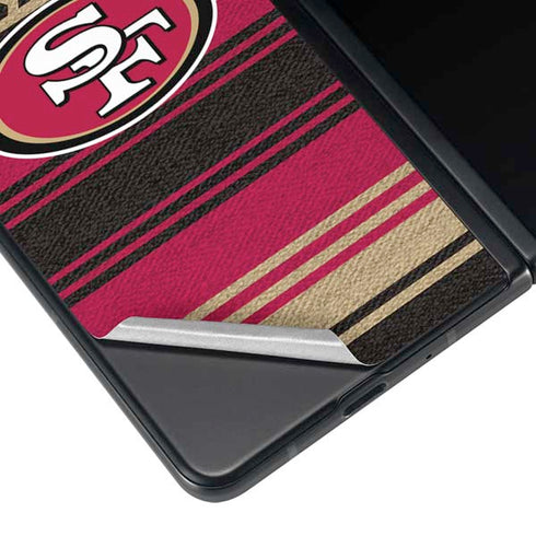 NFL San Francisco 49ers Trailblazer Galaxy Z Fold4 5G Skin