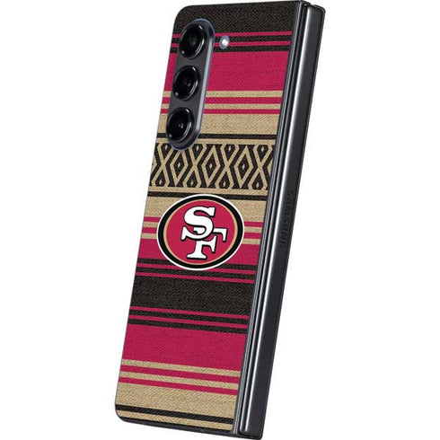 NFL San Francisco 49ers Trailblazer Galaxy Z Fold5 5G Skin