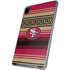 NFL San Francisco 49ers Trailblazer iPad Pro 12.9in (2020) Clear Case