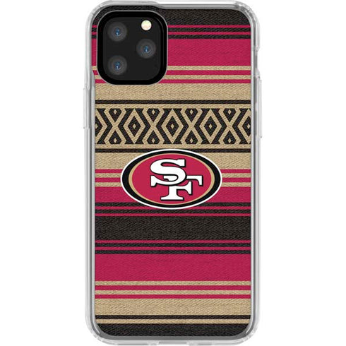 NFL San Francisco 49ers Trailblazer iPhone 11 Pro Clear Case