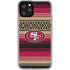 NFL San Francisco 49ers Trailblazer iPhone 11 Pro Clear Case