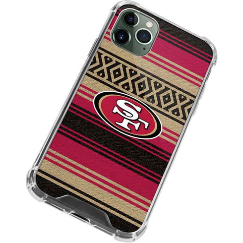 NFL San Francisco 49ers Trailblazer iPhone 11 Pro Max Clear Case