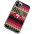 NFL San Francisco 49ers Trailblazer iPhone 11 Pro Max Clear Case