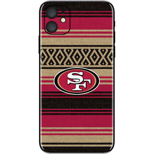 NFL San Francisco 49ers Trailblazer iPhone 11 Skin