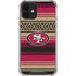 NFL San Francisco 49ers Trailblazer iPhone 12 Clear Case