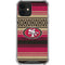 NFL San Francisco 49ers Trailblazer iPhone 12 Mini Clear Case
