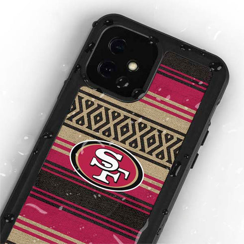 NFL San Francisco 49ers Trailblazer iPhone 12 Mini Waterproof Case