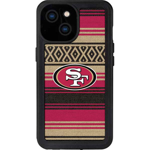 NFL San Francisco 49ers Trailblazer iPhone 13 Mini Waterproof Case