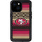 NFL San Francisco 49ers Trailblazer iPhone 13 Mini Waterproof Case