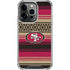 NFL San Francisco 49ers Trailblazer iPhone 13 Pro Clear Case