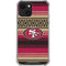 NFL San Francisco 49ers Trailblazer iPhone 14 Clear Case