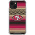NFL San Francisco 49ers Trailblazer iPhone 14 Clear Case