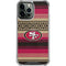 NFL San Francisco 49ers Trailblazer iPhone 14 Pro Max Clear Case