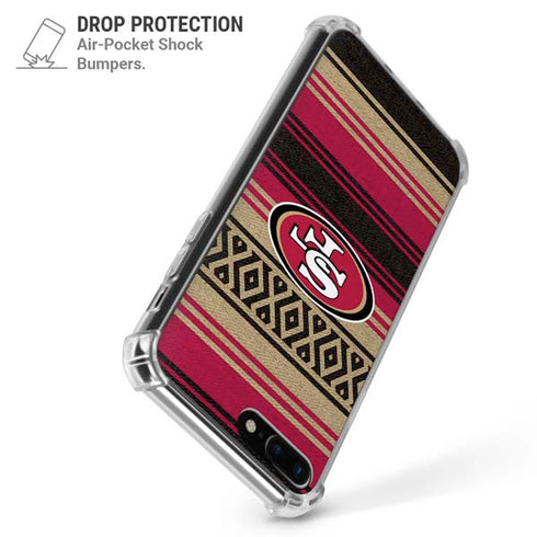 NFL San Francisco 49ers Trailblazer iPhone 7/8 Plus Clear Case