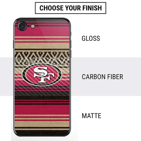 NFL San Francisco 49ers Trailblazer iPhone SE (2nd & 3rd Gen) Skin