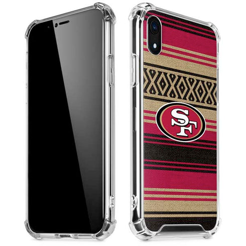 NFL San Francisco 49ers Trailblazer iPhone XR Clear Case
