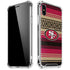 NFL San Francisco 49ers Trailblazer iPhone XS Max Clear Case