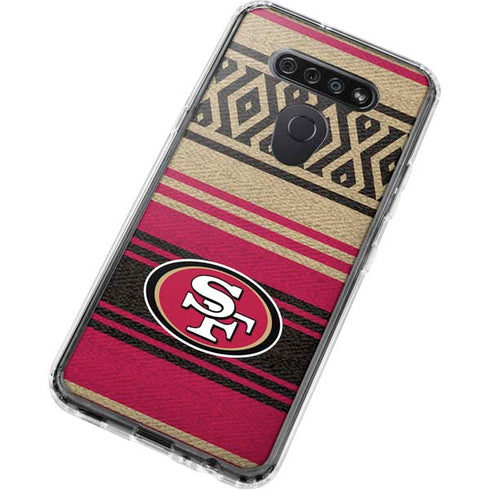 NFL San Francisco 49ers Trailblazer LG K51/Q51 Clear Case