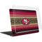NFL San Francisco 49ers Trailblazer MacBook Air 13in (2020) Case plus Skin