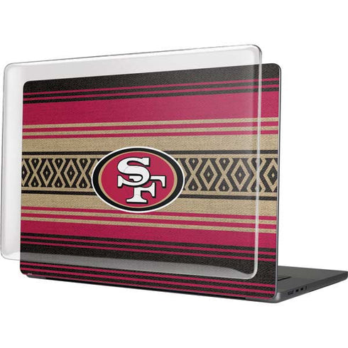 NFL San Francisco 49ers Trailblazer MacBook Pro 16in (2021-25) Case plus Skin