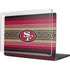 NFL San Francisco 49ers Trailblazer MacBook Pro 16in (2021-25) Case plus Skin