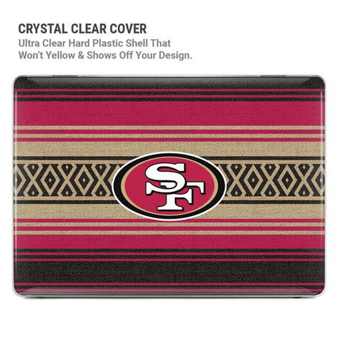 NFL San Francisco 49ers Trailblazer MacBook Pro 16in (2021-25) Case plus Skin