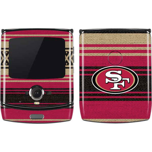 NFL San Francisco 49ers Trailblazer Motorola RAZR Skin