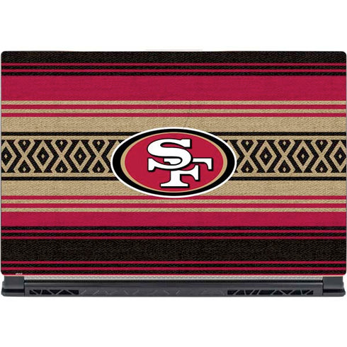 NFL San Francisco 49ers Trailblazer MSI GS65 Stealth Laptop Skin