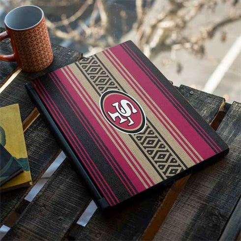 NFL San Francisco 49ers Trailblazer MSI GS65 Stealth Laptop Skin